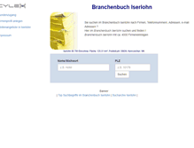 Tablet Screenshot of cylex-branchenbuch-iserlohn.de